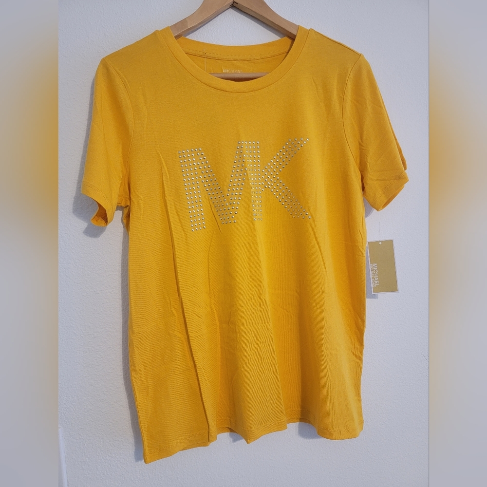 Michael Kors yellow 💛 Jasmine Basic Top